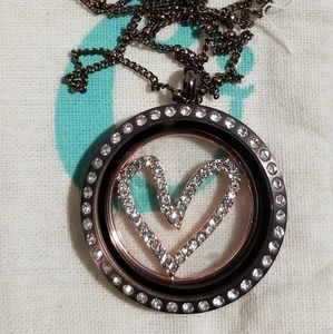 Origami owl chocolate locket